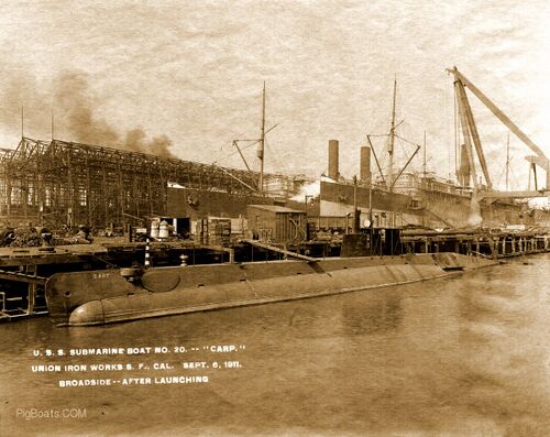 Photo contributed by Darryl Baker from the files of the Vallejo Naval & Historical Museum.