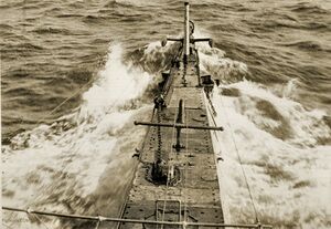 M-1 underway on surface.jpg