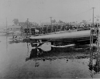 R-24 launch day, 1918