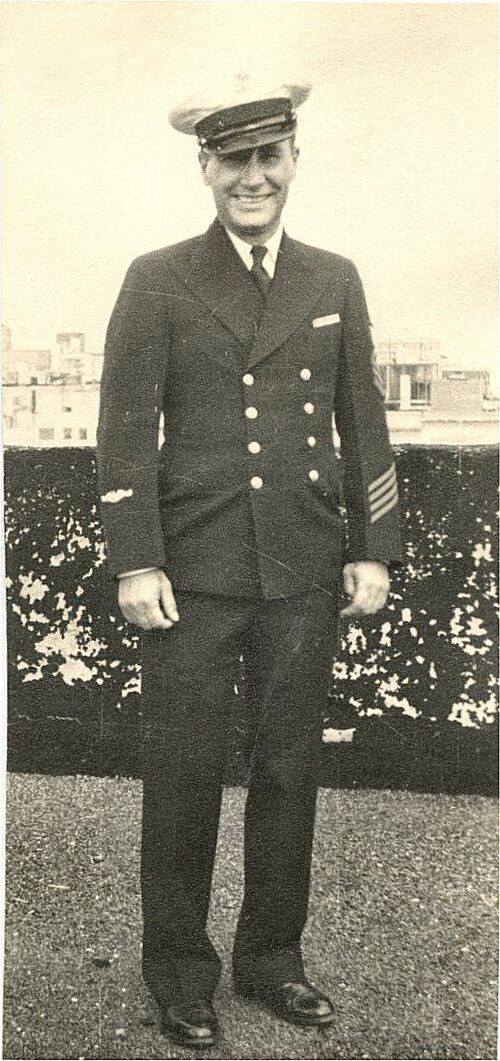 Paul O'Dell in Chief Uniform c1943