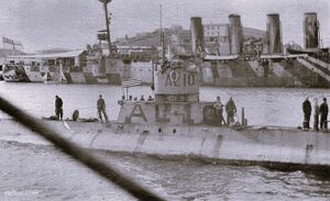 L-10 and RN cruiser Bantry Bay.jpg