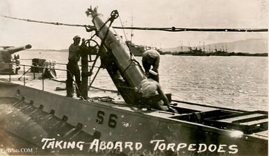 S-6 loading torpedo