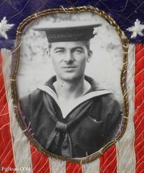 Harley L Colwell as an Electrician 3rd/Class aboard the USS Colorado